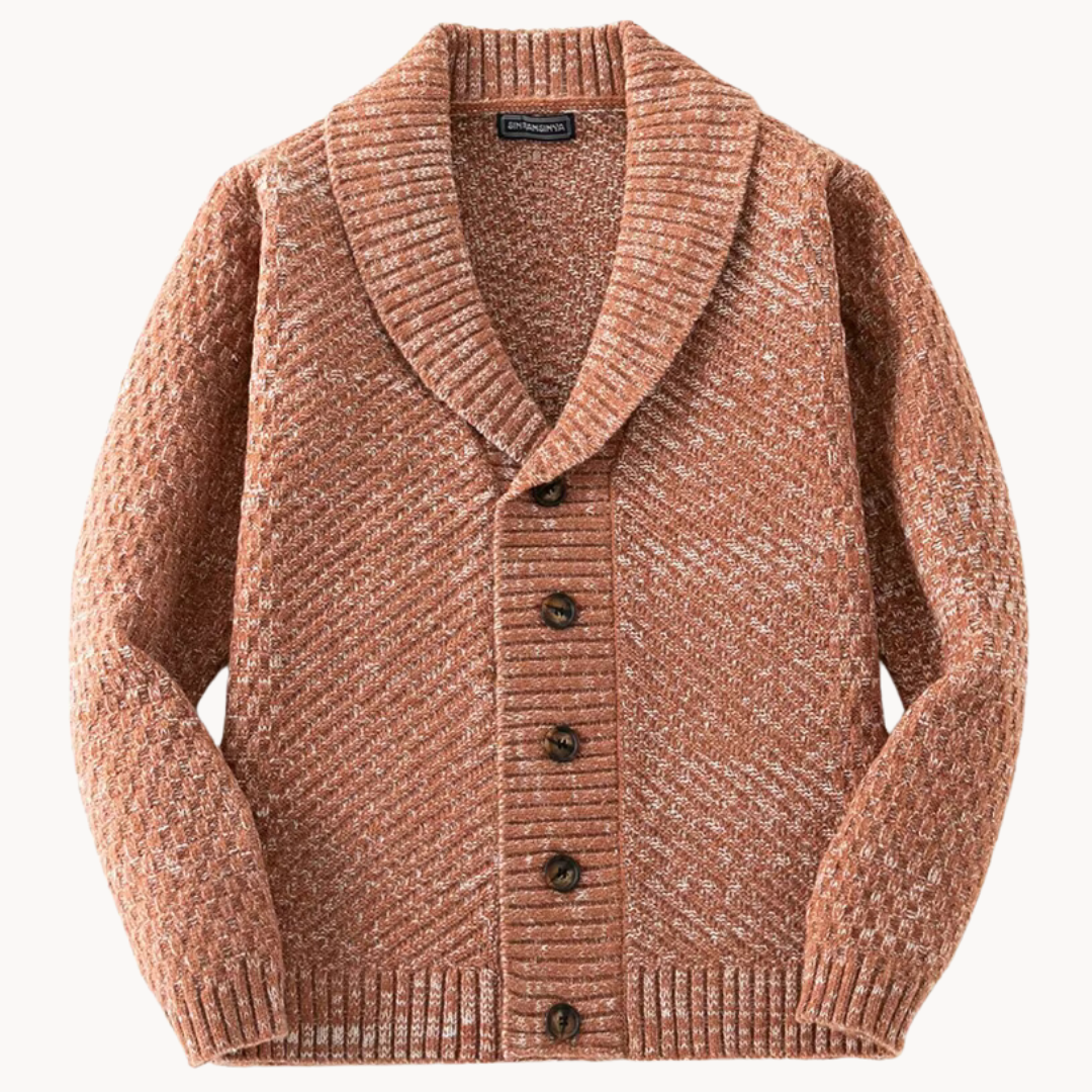 Sartori cardigan med sjalkrage