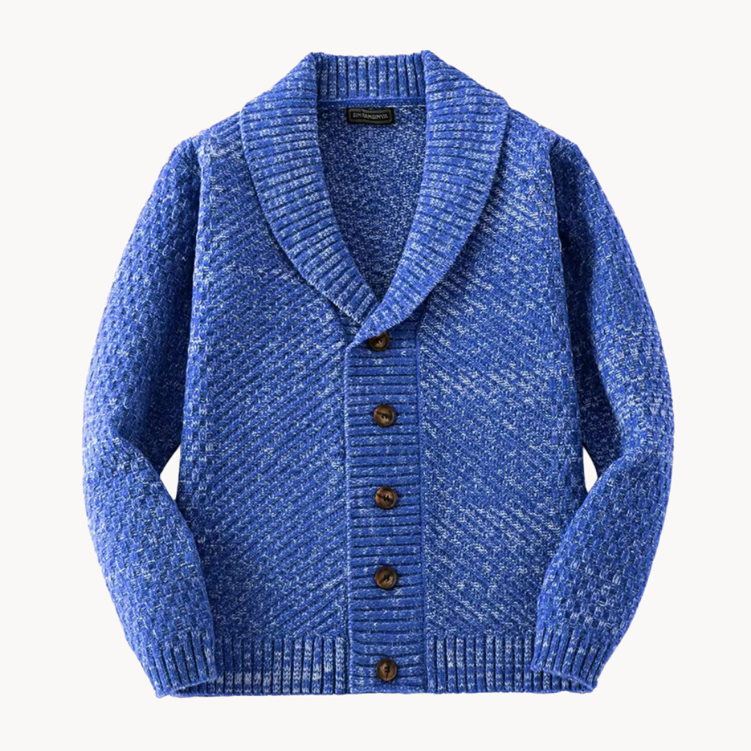 Sartori cardigan med sjalkrage