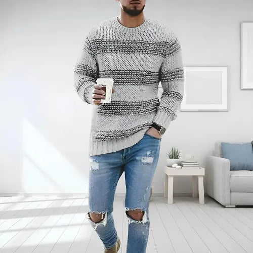 Darien | Lyxig stickad tröja