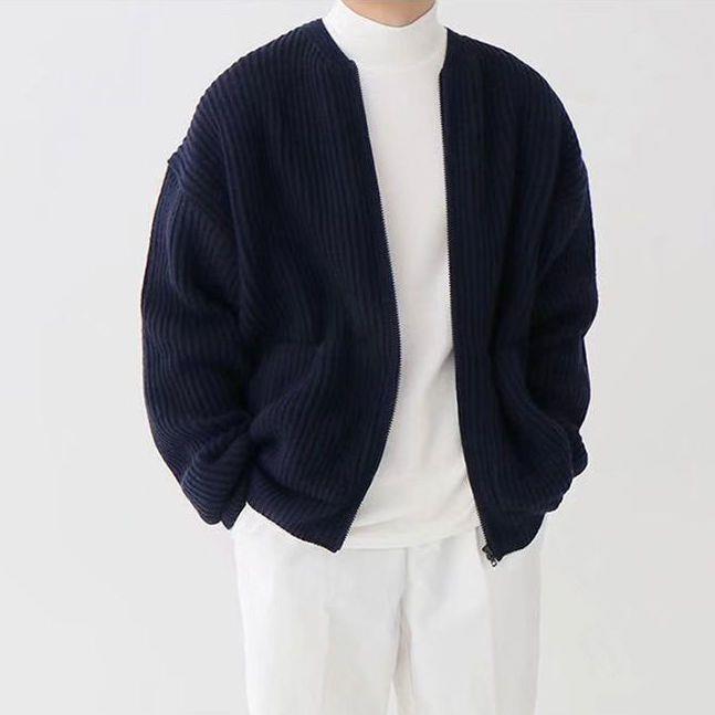 Lyxig och trendig stickad cardigan