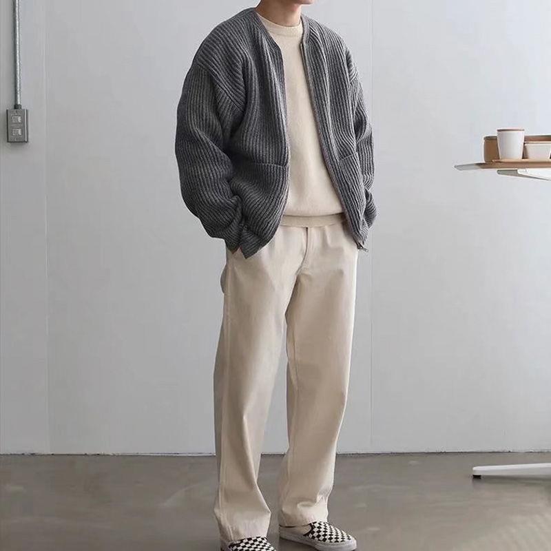 Lyxig och trendig stickad cardigan