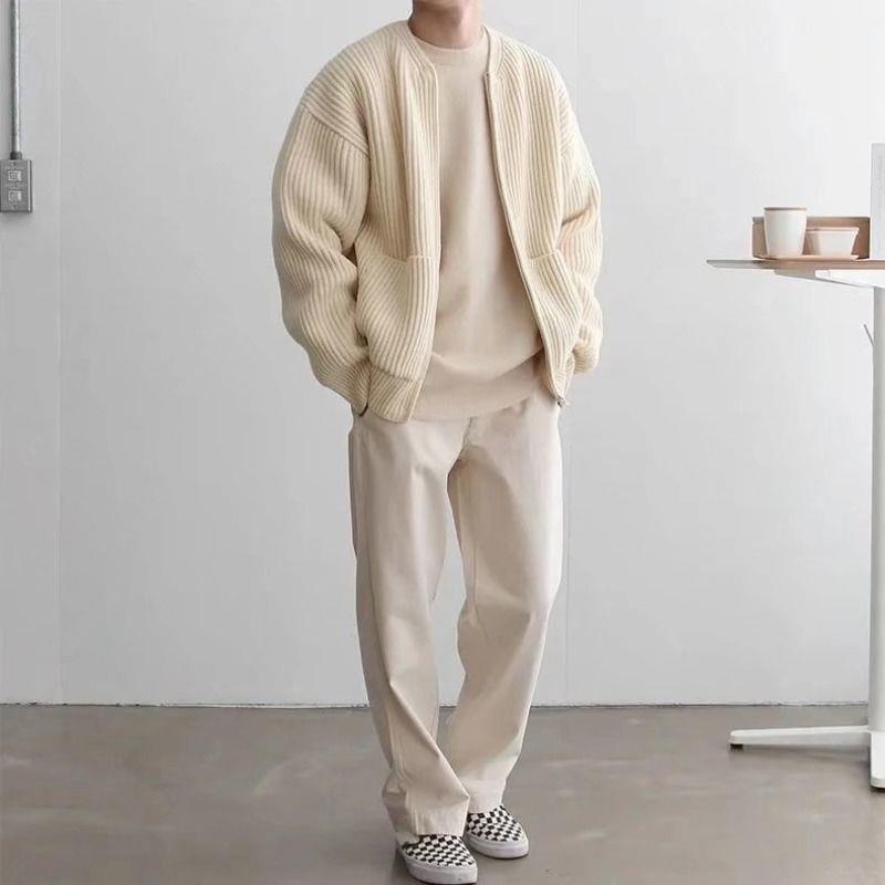 Lyxig och trendig stickad cardigan