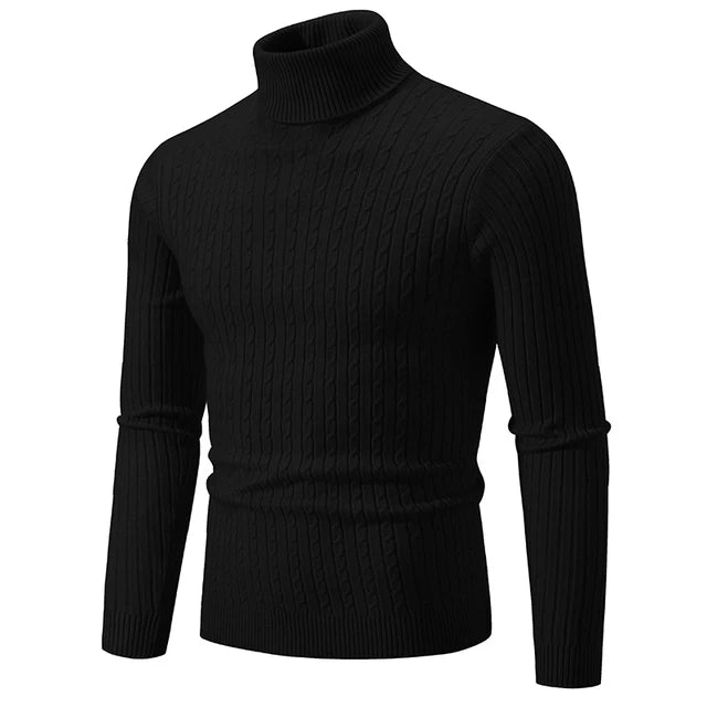 Premium stickad tröja med polokrage - Idag 1+1 GRATIS