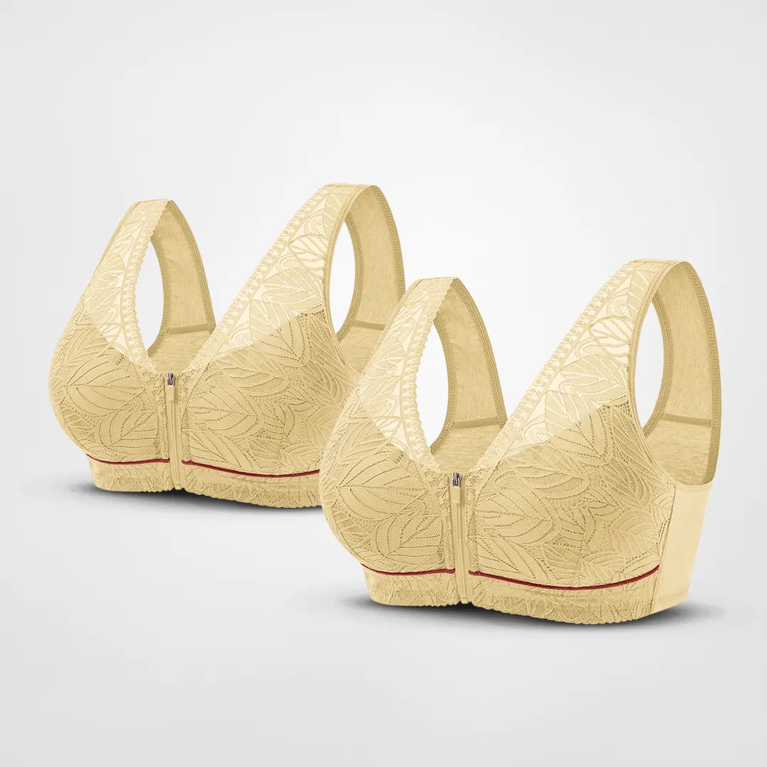 Audrey | Comfy Supporting Front Closure Breathable BH (1+1 Gratis)