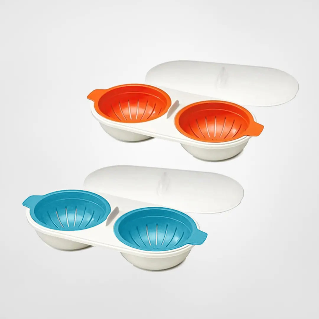 Easy Egg Poacher™ | Pochera ditt ägg i mikro (1+1 Gratis)