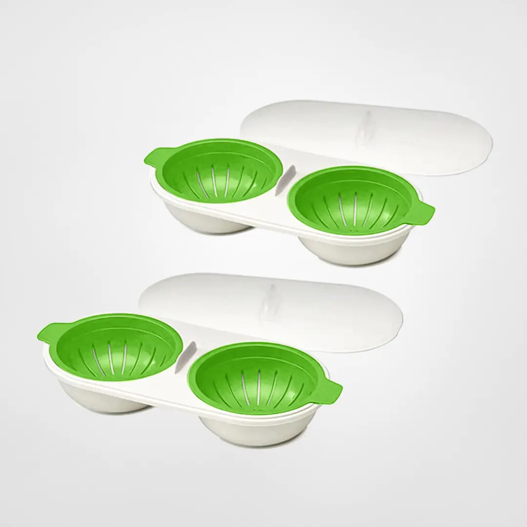 Easy Egg Poacher™ | Pochera ditt ägg i mikro (1+1 Gratis)