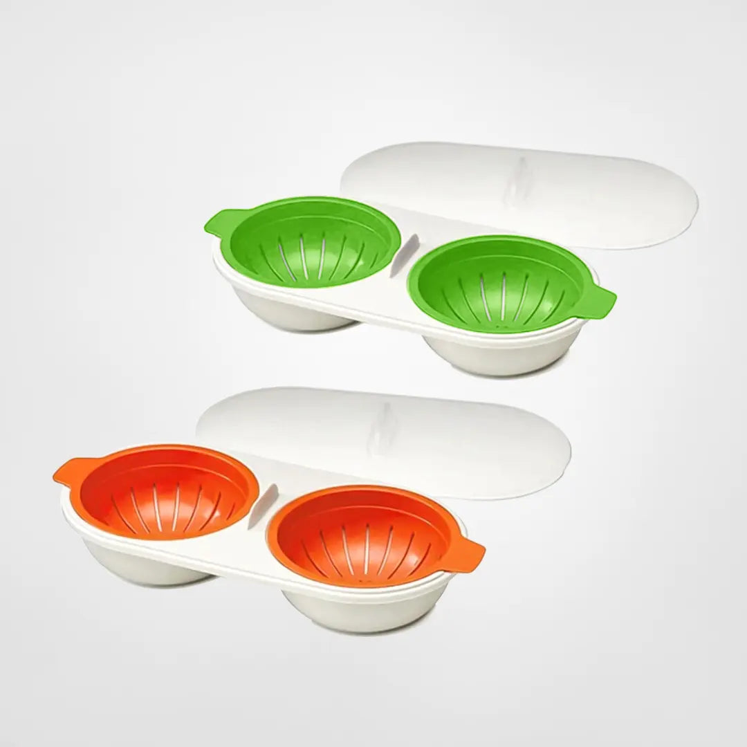 Easy Egg Poacher™ | Pochera ditt ägg i mikro (1+1 Gratis)
