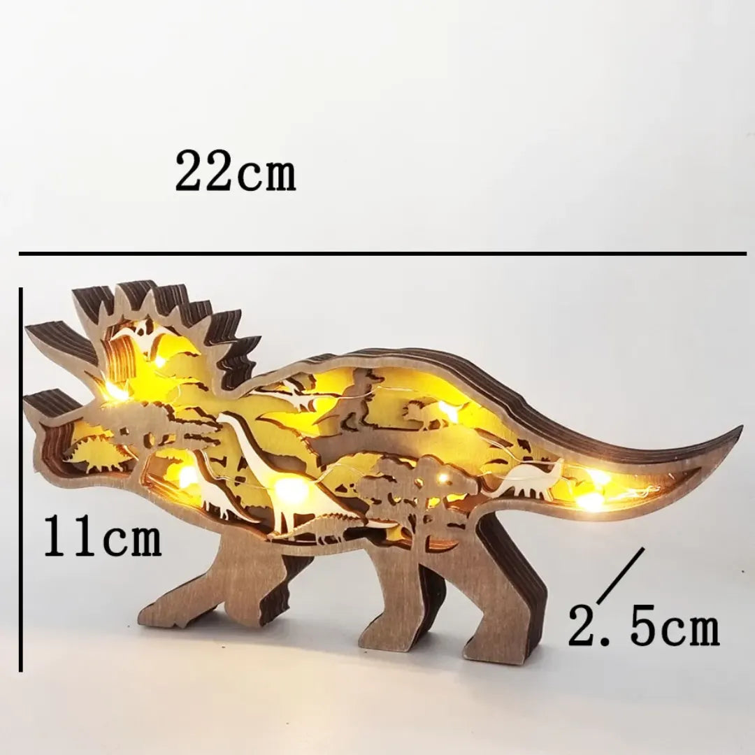 Glowing Animals | Djurornament i trä