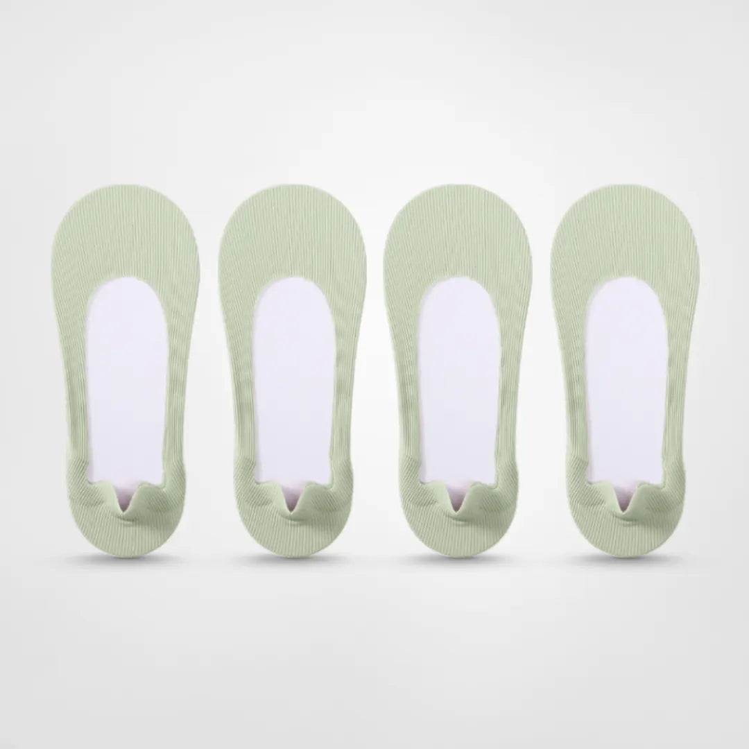 Osynliga halkfria strumpor (2+2)