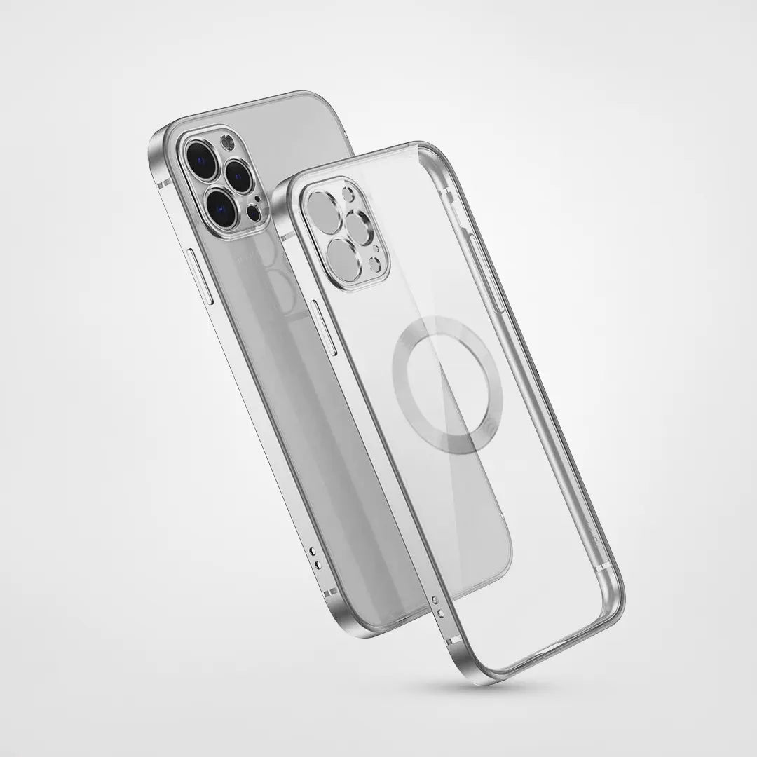 2.0 Clean Lens iPhone skal med kameraskydd