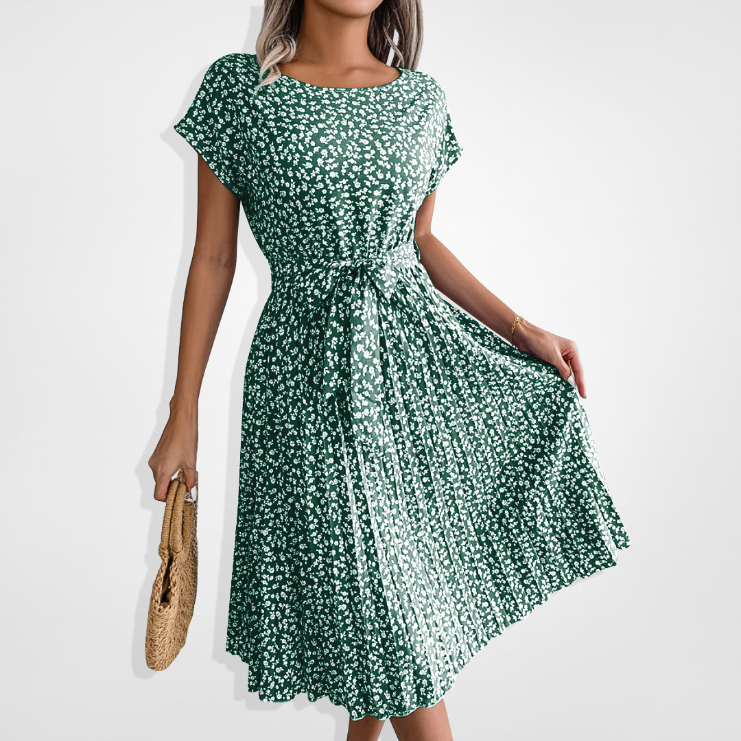 Blommig sommarklänning