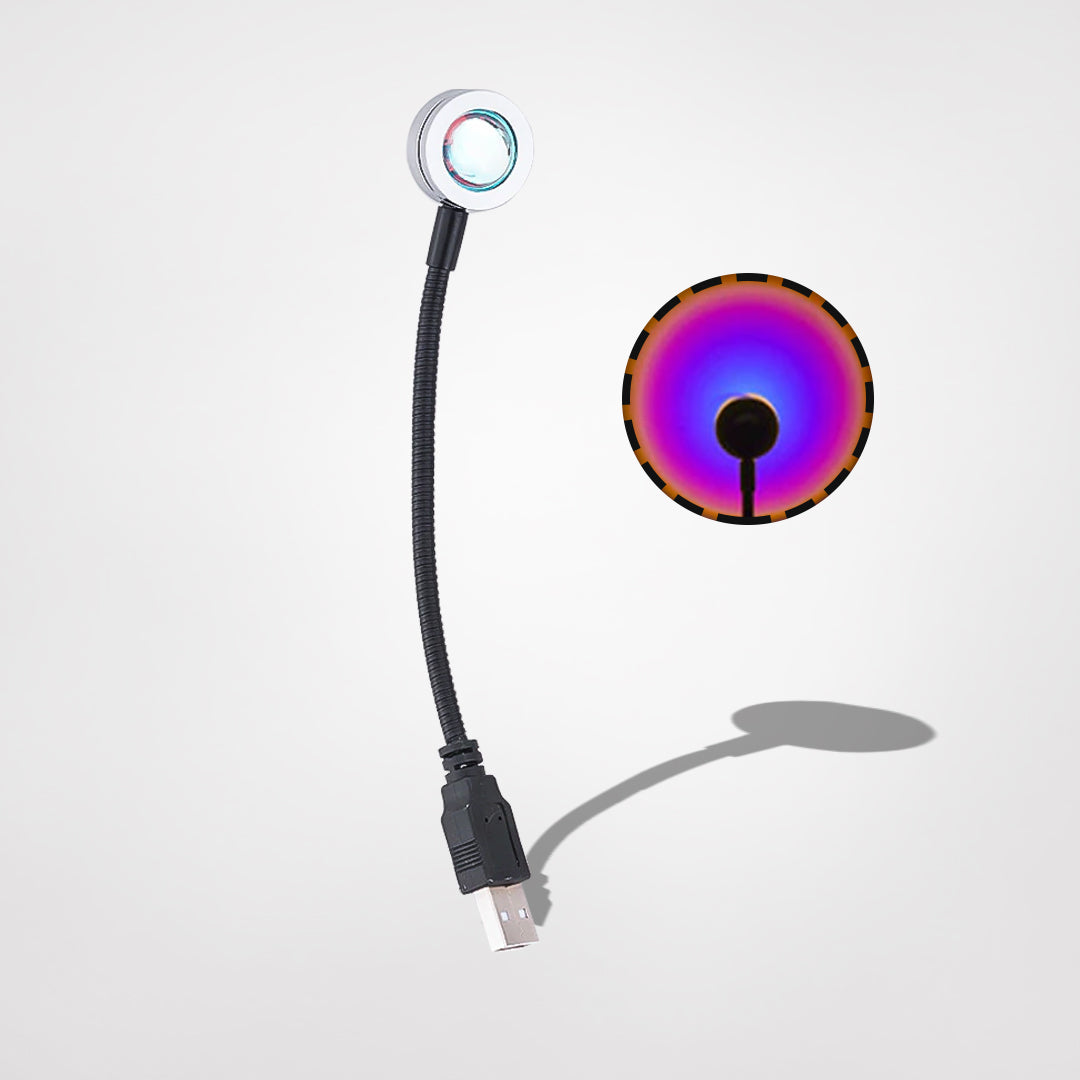 Sunset Projector USB-lampa
