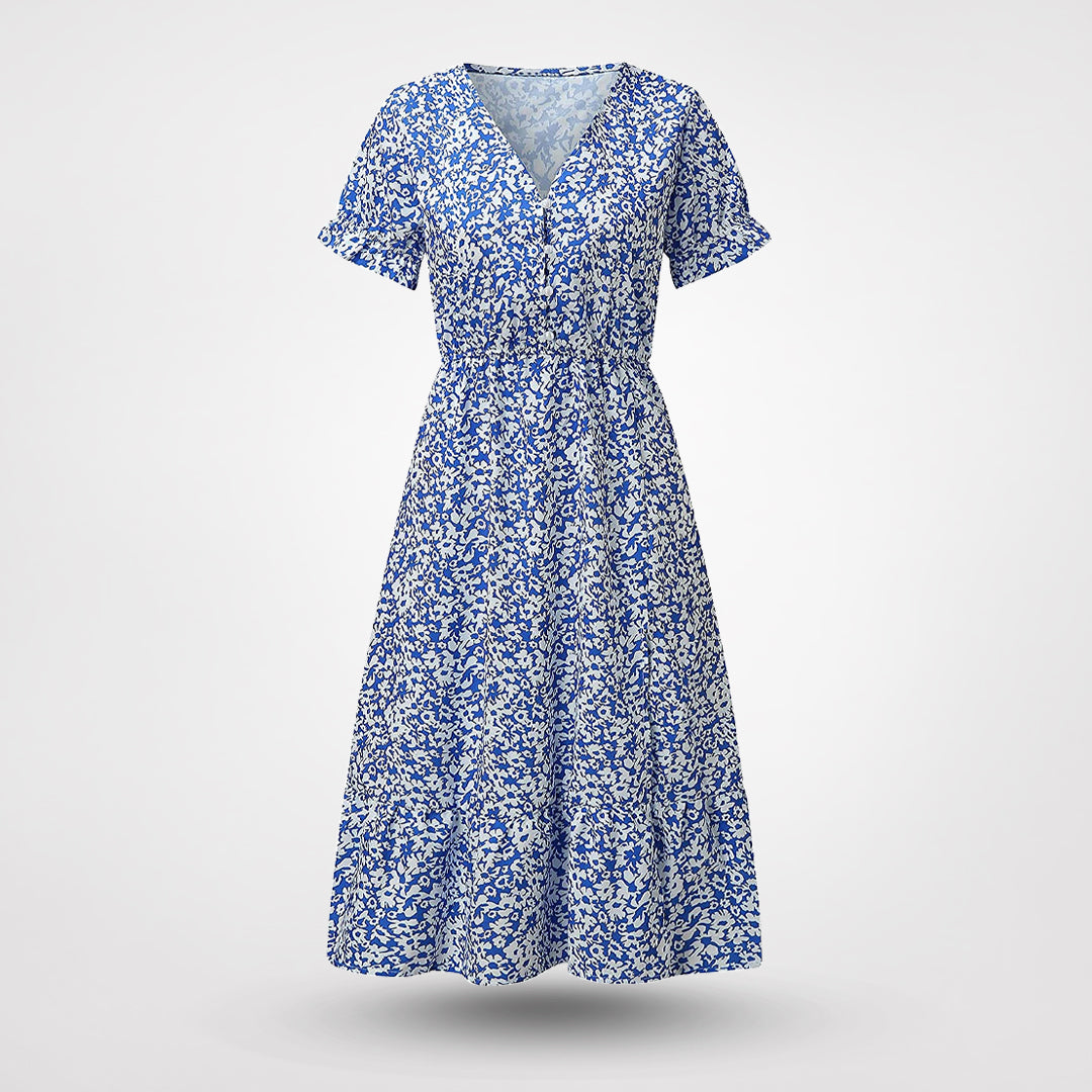 Venice | Elegant Flowerprint Dress