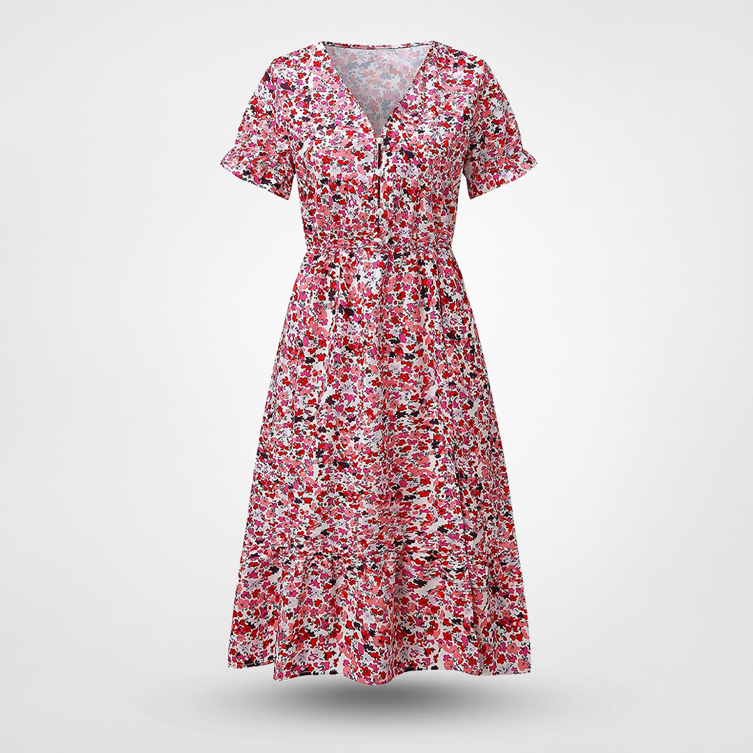 Venice | Elegant Flowerprint Dress