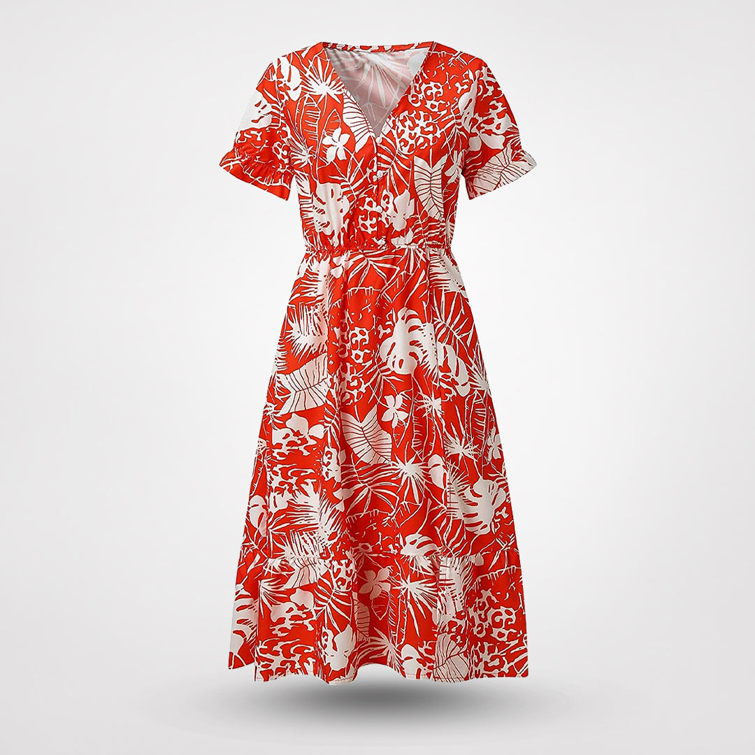 Venice | Elegant Flowerprint Dress