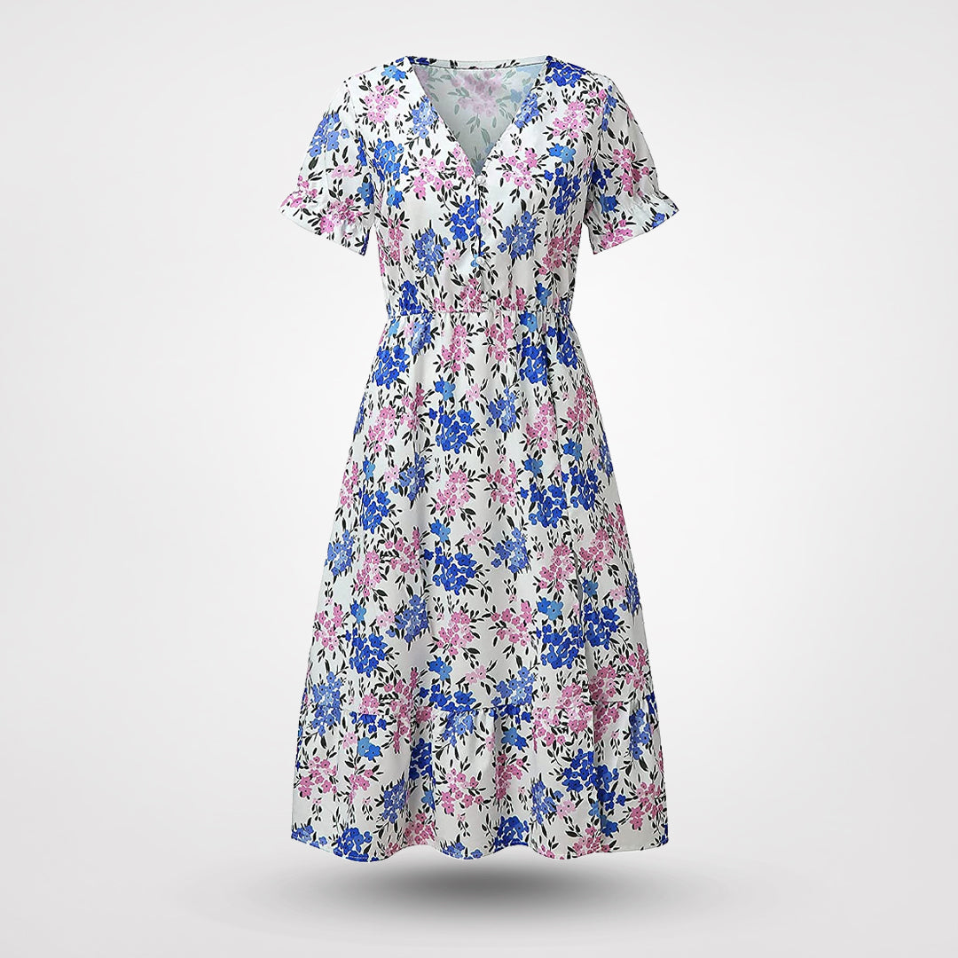 Venice | Elegant Flowerprint Dress