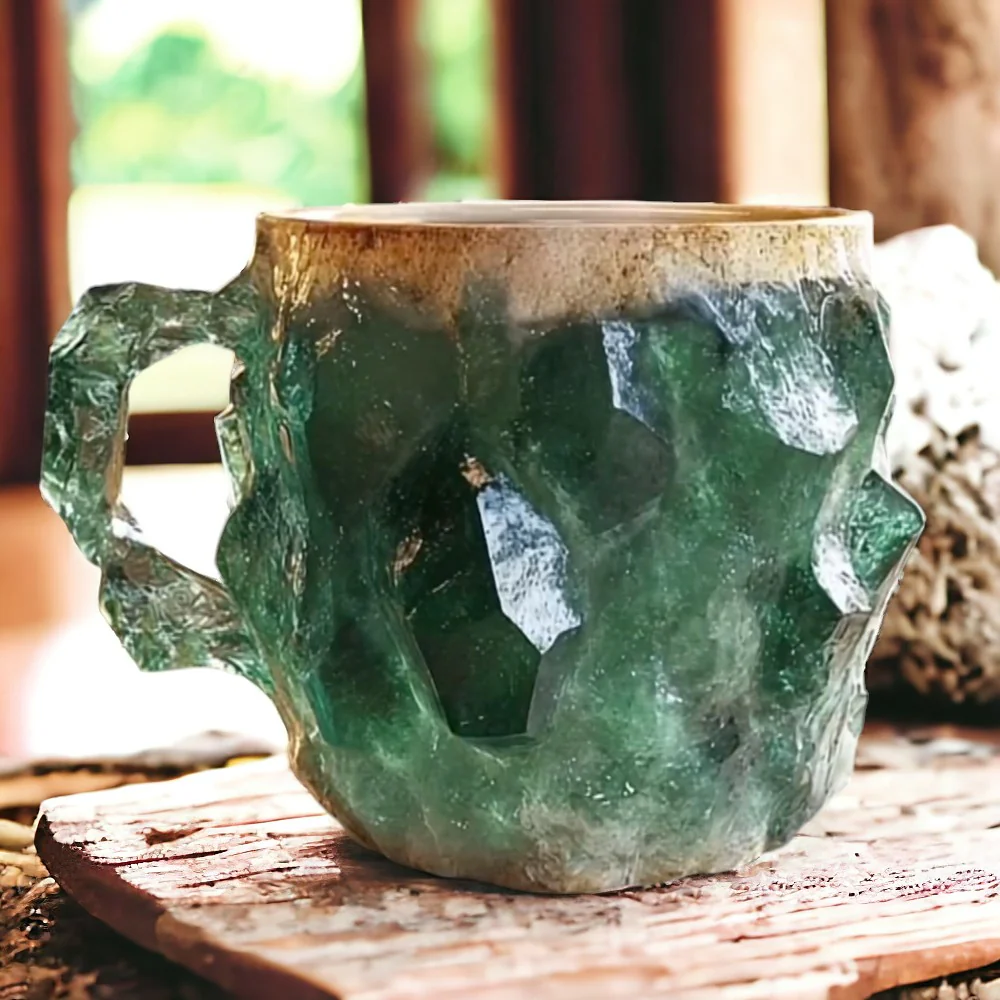 Lina | Handgjord Stenkopp PreciousMug - 1+1 Gratis