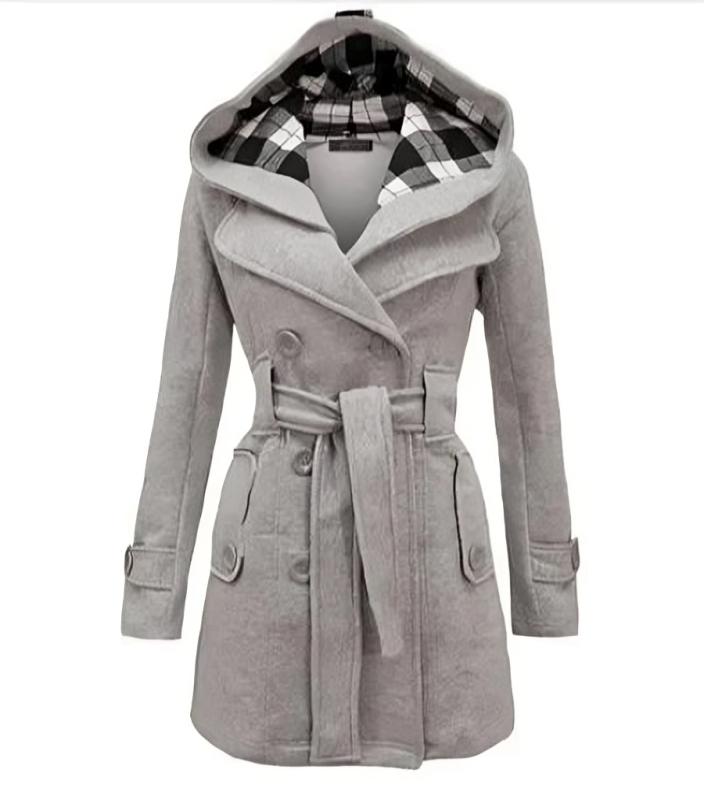 Lady Pupa Coat med avtagbar huvtröja