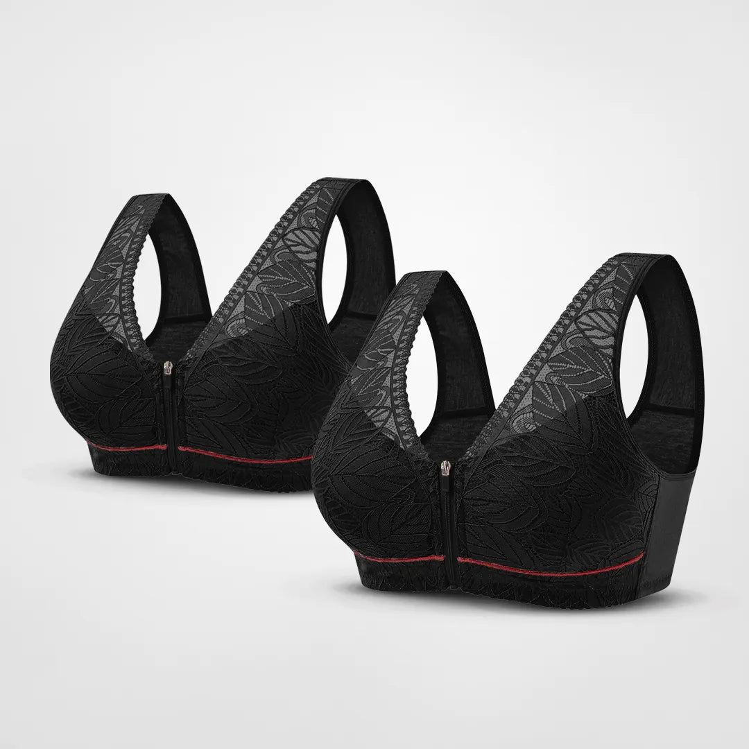 Audrey | Comfy Supporting Front Closure Breathable BH (1+1 Gratis)