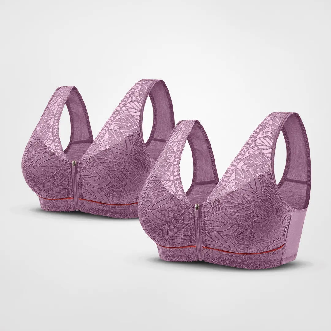 Audrey | Comfy Supporting Front Closure Breathable BH (1+1 Gratis)