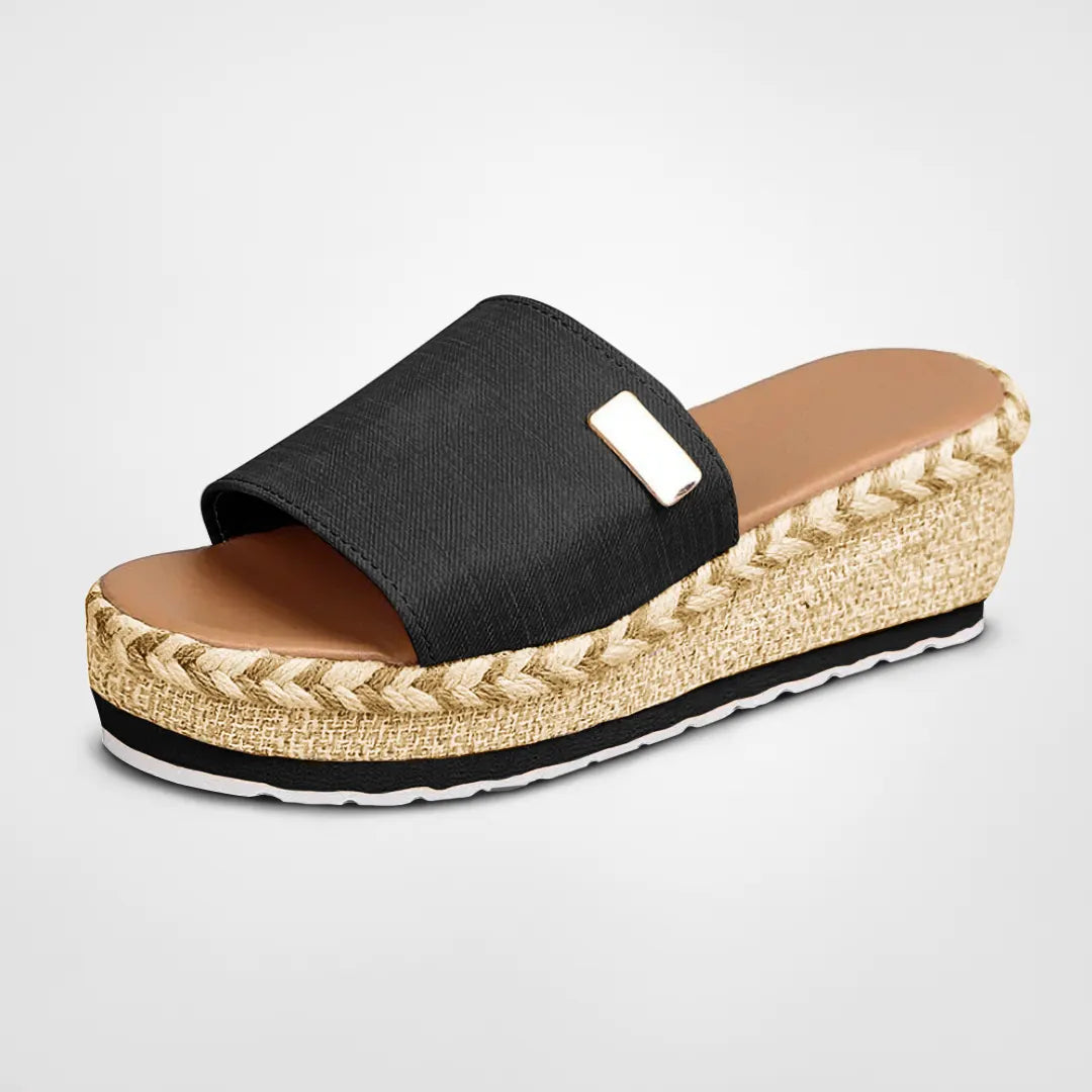 Emma Sommar Wedges | Handgjorda för maximal komfort