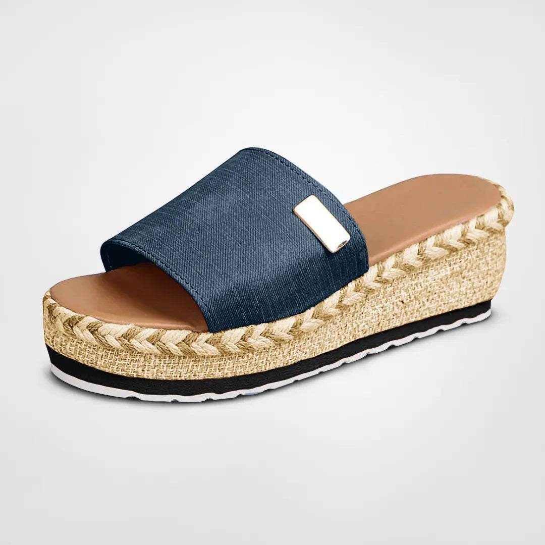 Emma Sommar Wedges | Handgjorda för maximal komfort