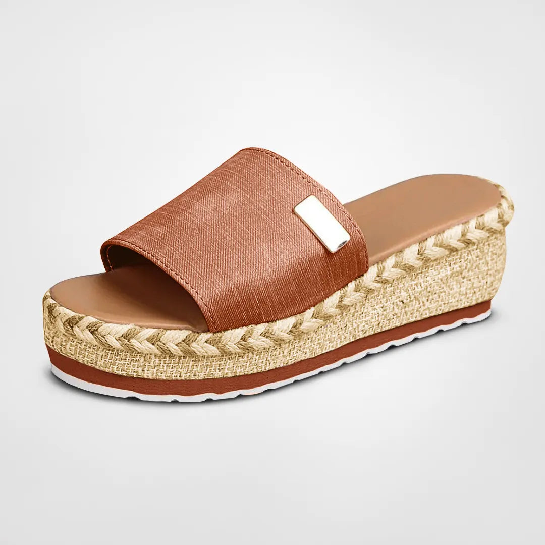 Emma Sommar Wedges | Handgjorda för maximal komfort