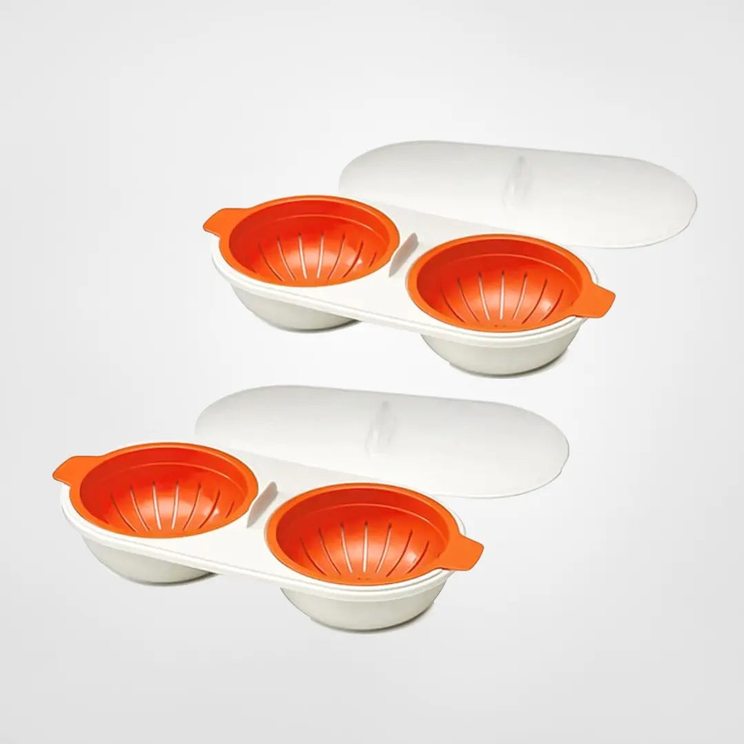 Easy Egg Poacher™ | Pochera ditt ägg i mikro (1+1 Gratis)