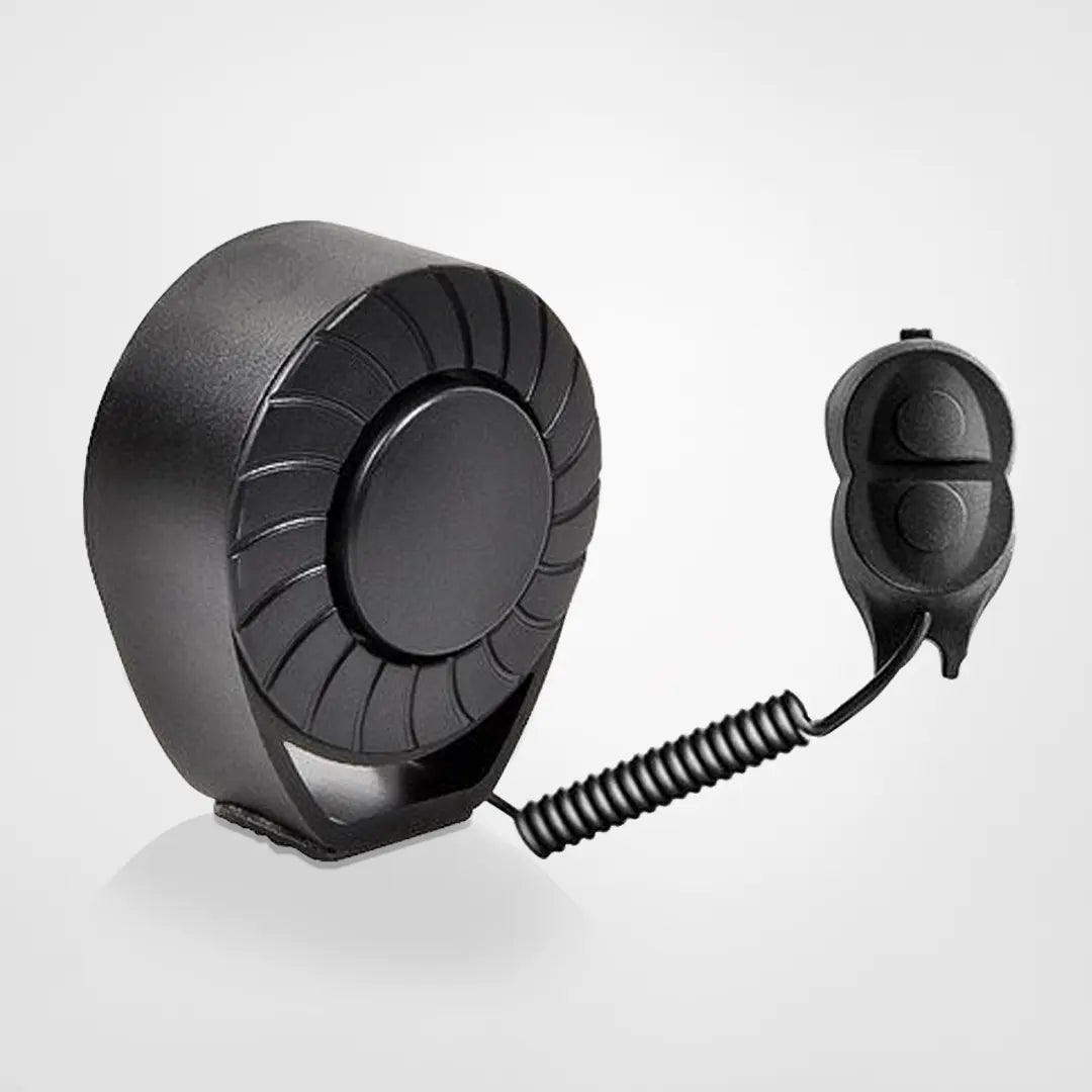 Elektrisk decibel cykelklocka | (inkl. gratis USB-laddningskabel)