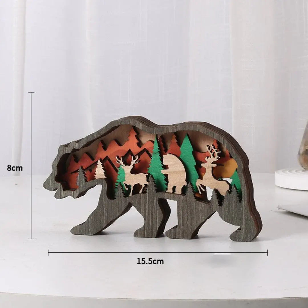 Glowing Animals | Djurornament i trä