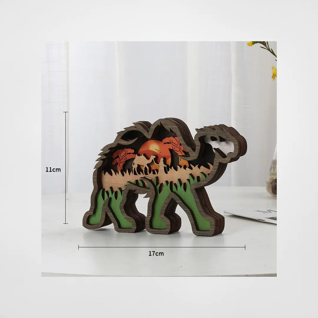 Glowing Animals | Djurornament i trä