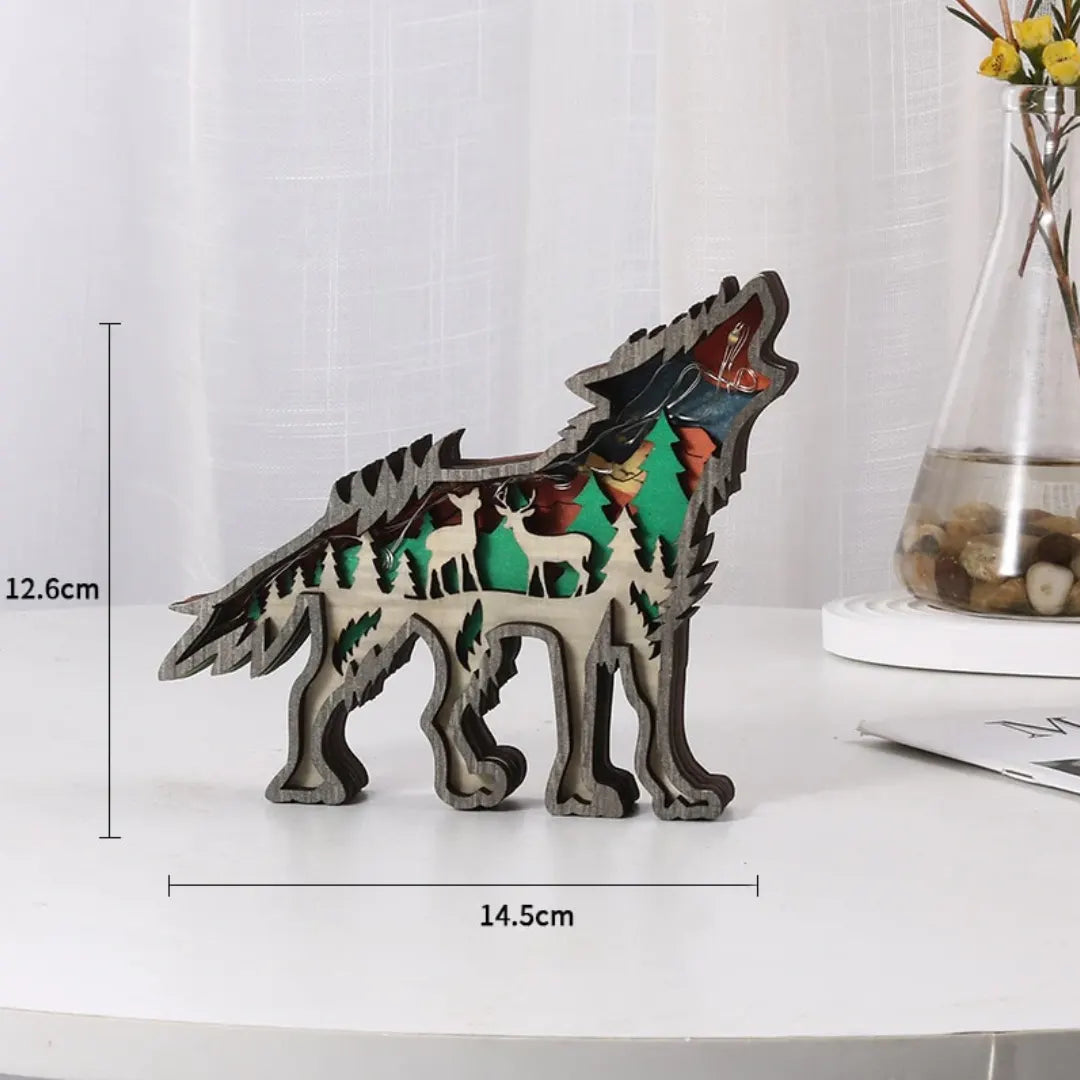 Glowing Animals | Djurornament i trä