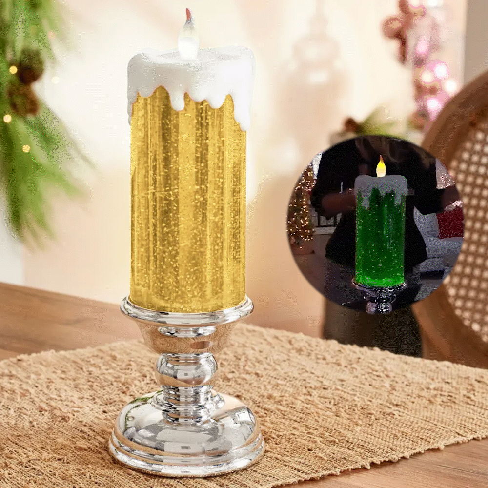 LED-julljus med piedestal