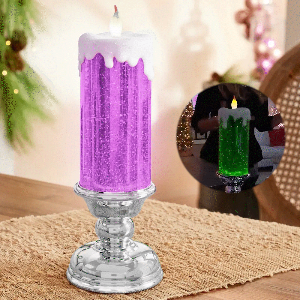 LED-julljus med piedestal