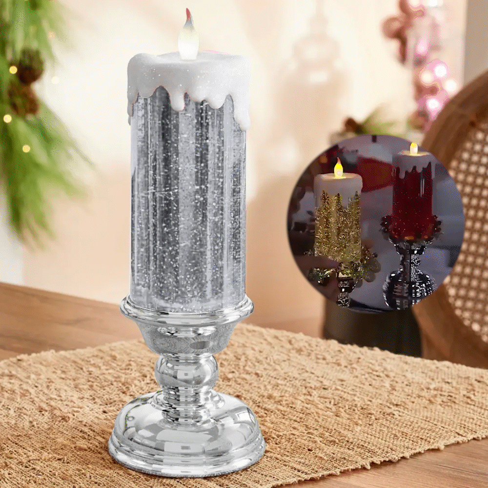LED-julljus med piedestal