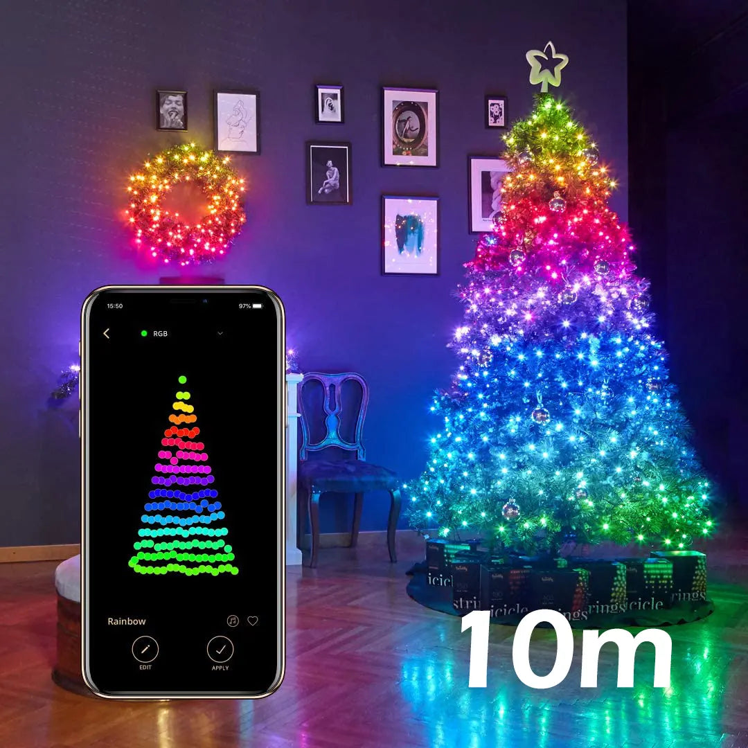 LED-belysning för julgran