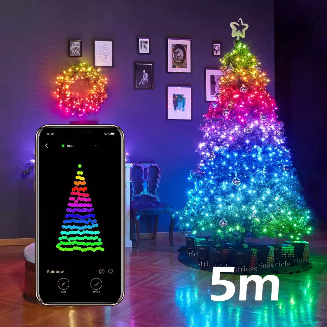 LED-belysning för julgran