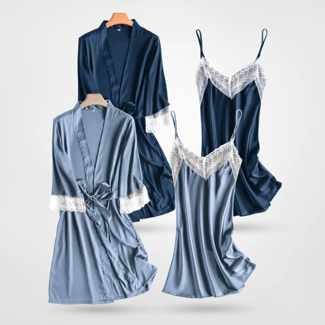 Mjuk och bekväm pyjamas med spets (1+1 Gratis)