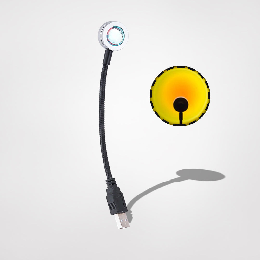 Sunset Projector USB-lampa