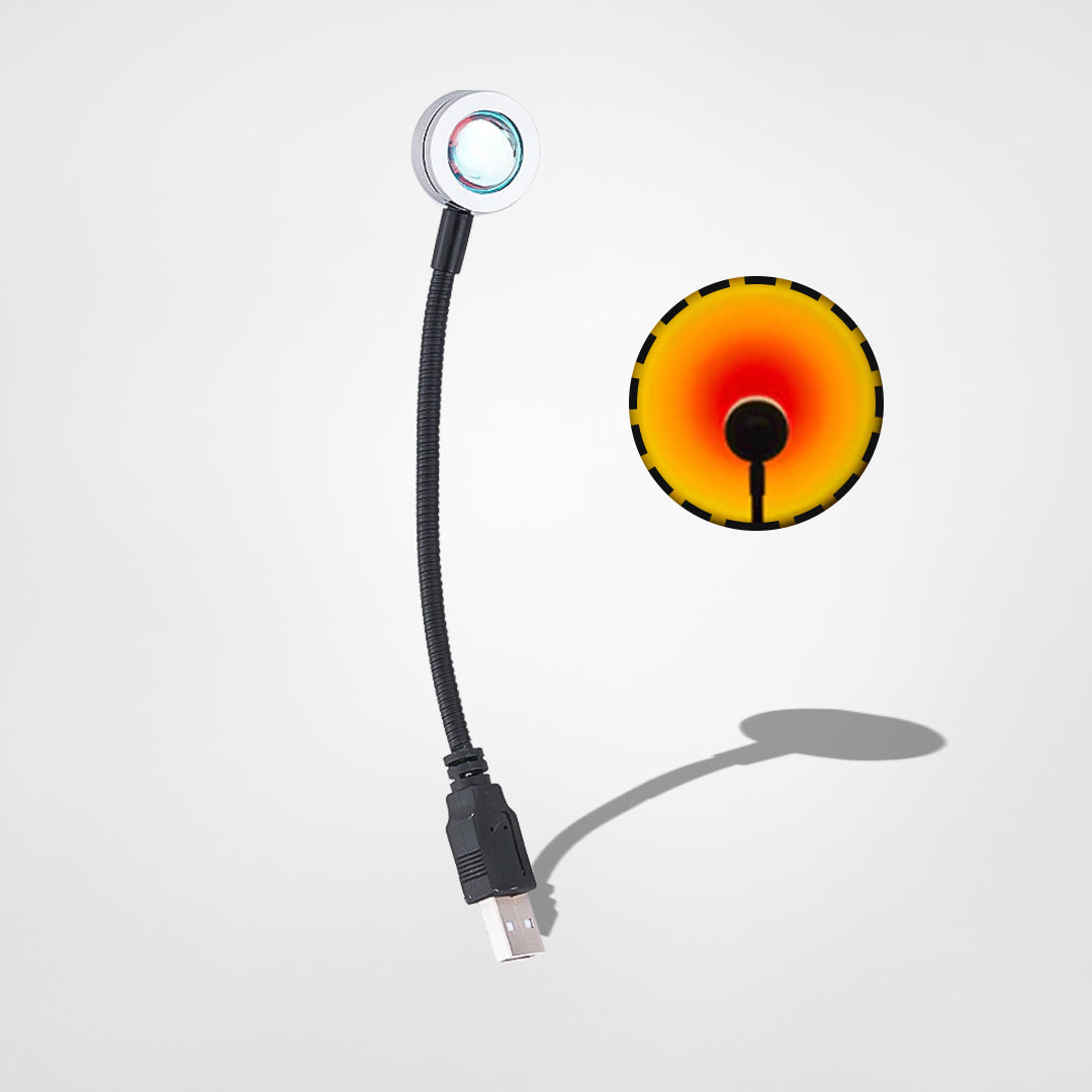 Sunset Projector USB-lampa