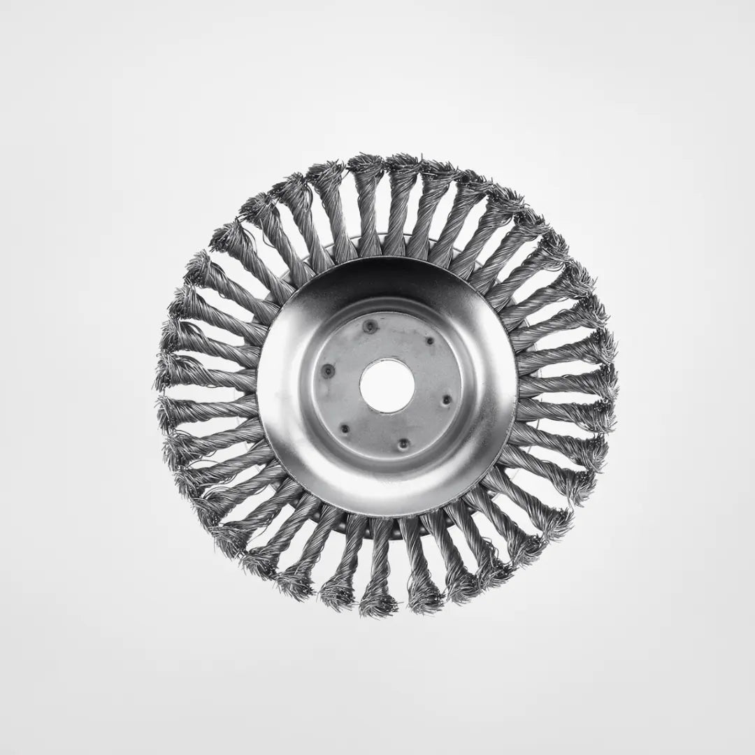 Oförstörbart trådbundet trimmerblad