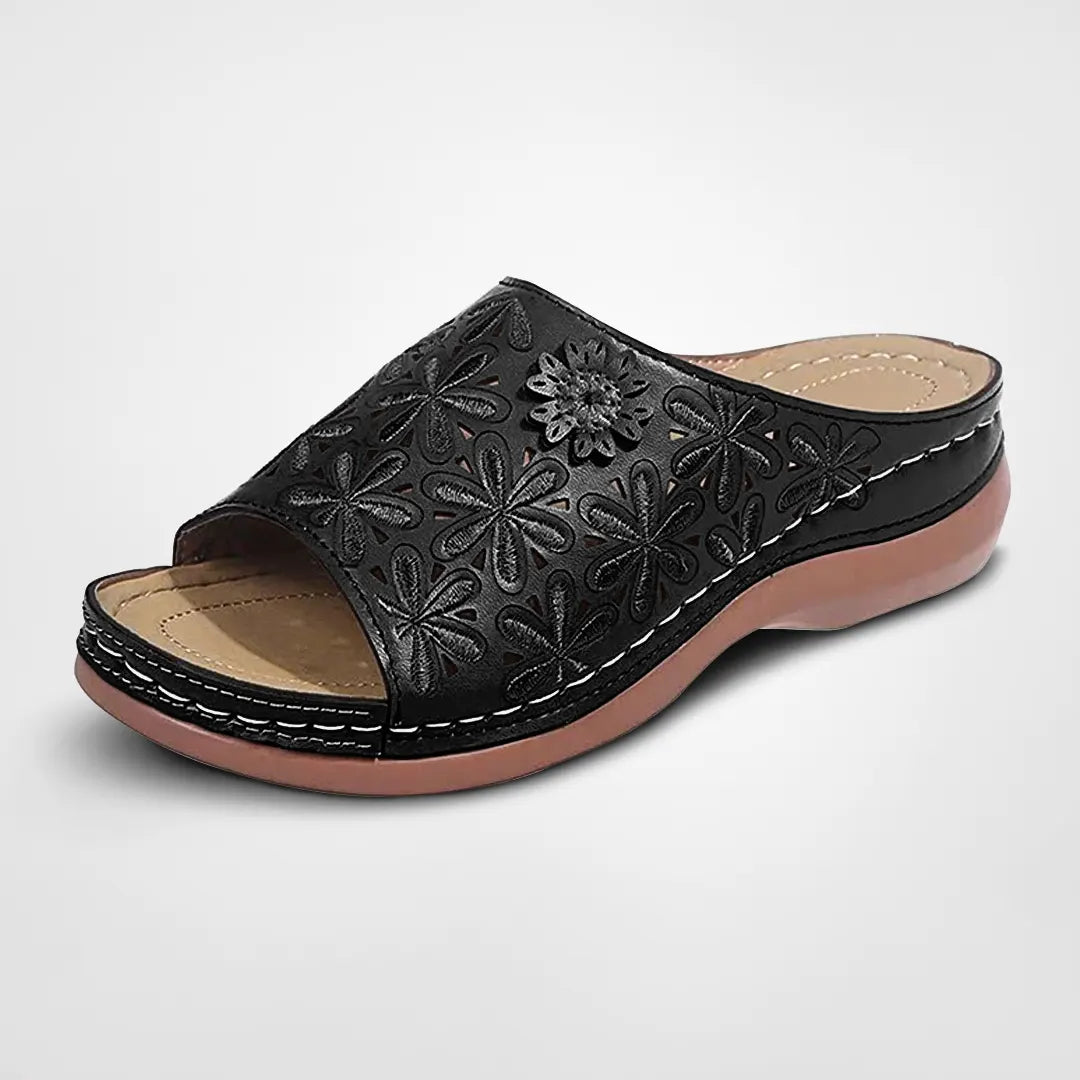 Arizona faux läder arch support sandaler