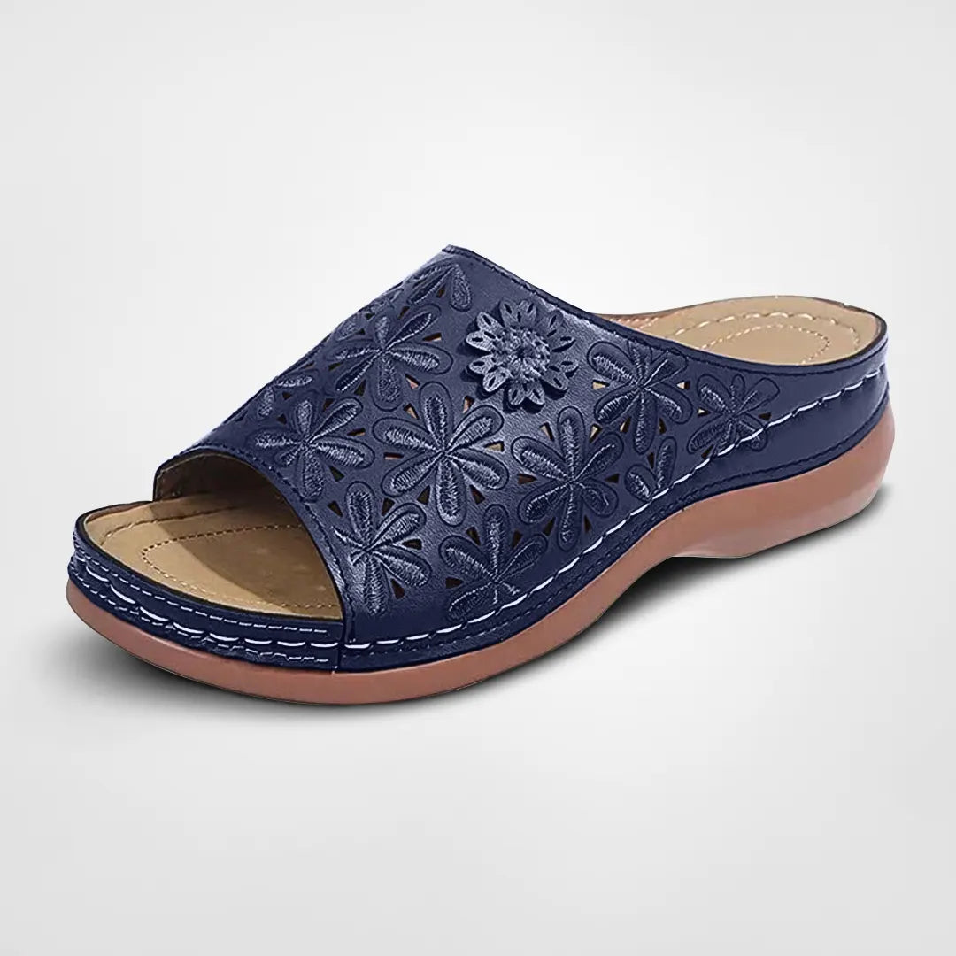 Arizona faux läder arch support sandaler