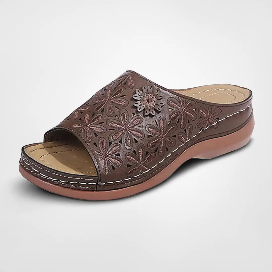 Arizona faux läder arch support sandaler