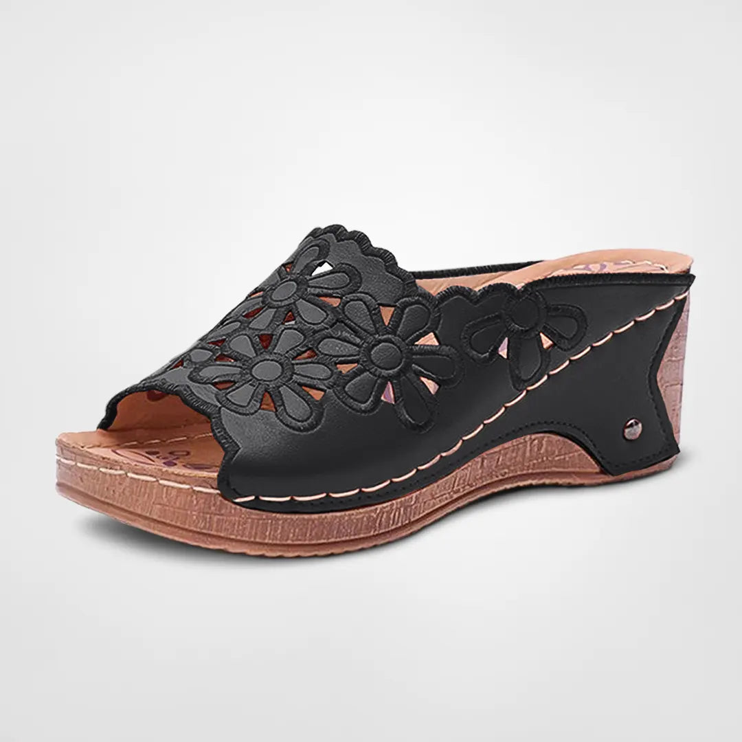 Retro damsandaler
