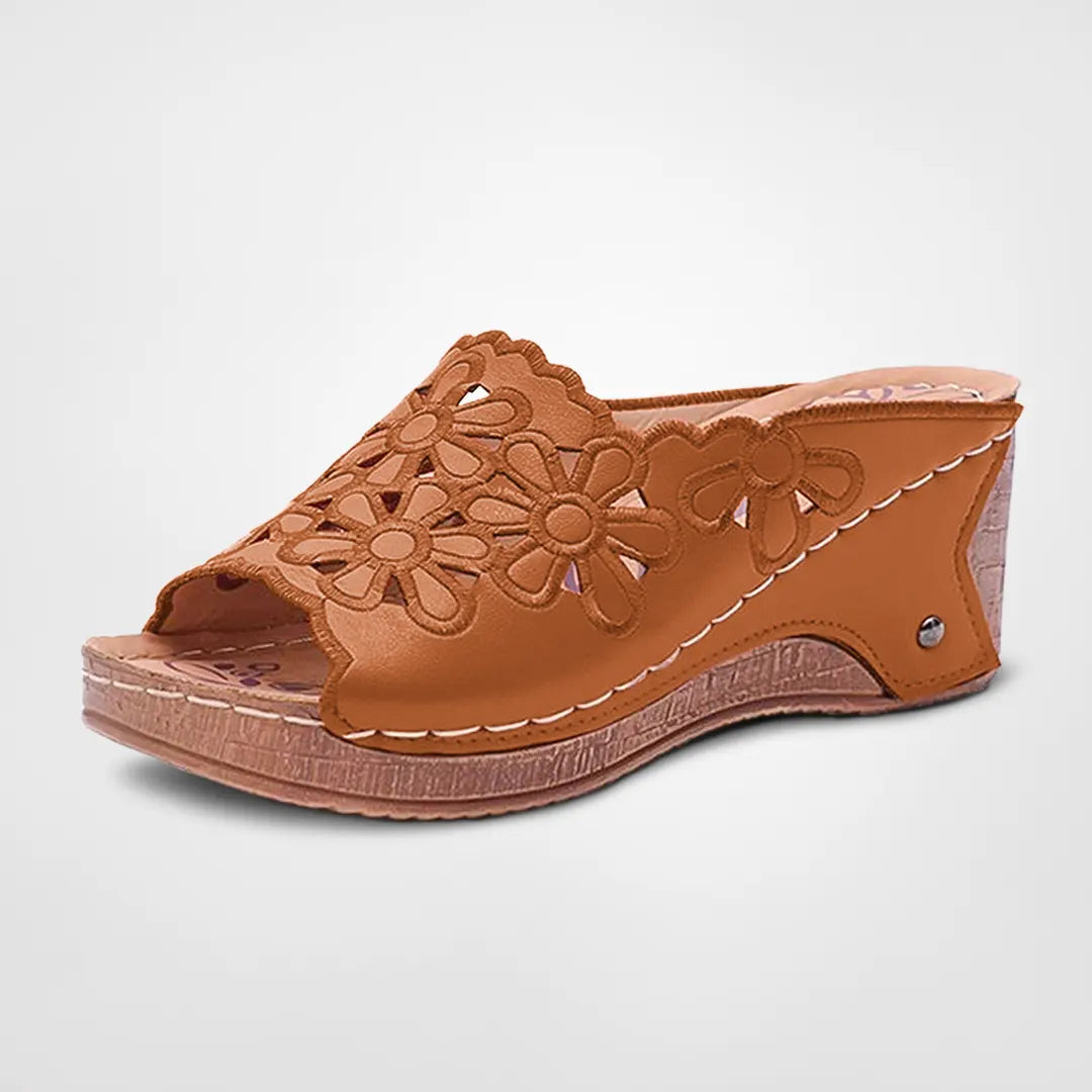 Retro damsandaler